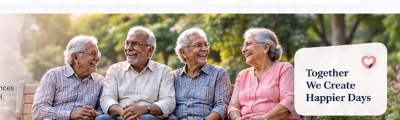 Older adults enjoying community together