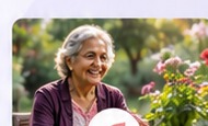 Senior enjoying lifestyle activity